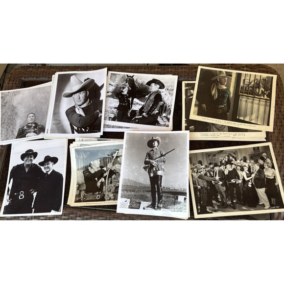 Other - Original Vtg TIM MCCOY Movie Publicity Stills Press Photos Western Whirlwind LOT